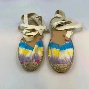 Nine West espadrille sandal, cloth upper- Size 9